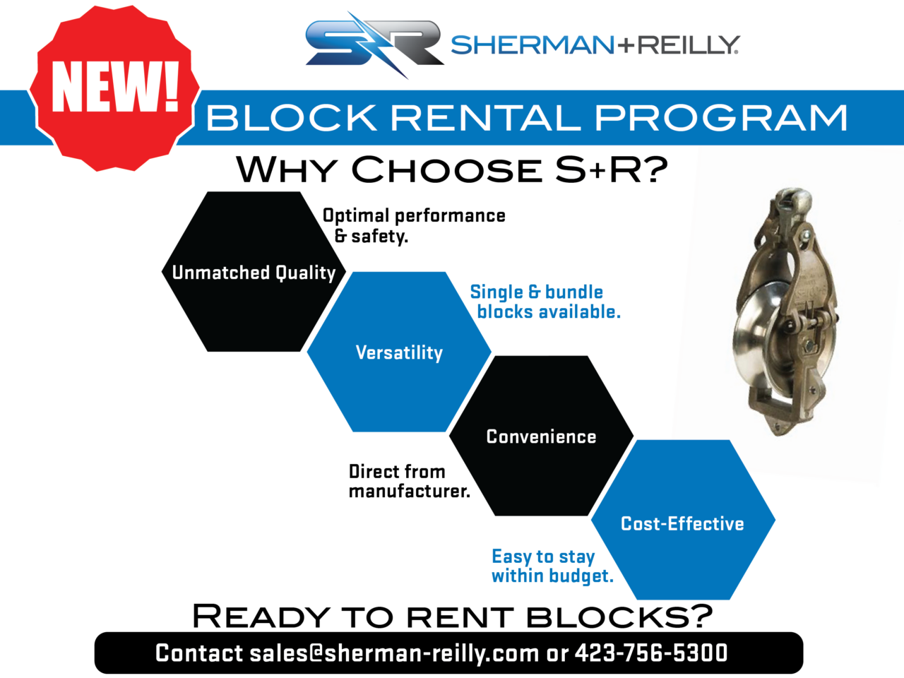 Sherman+Reilly Block Rental Program